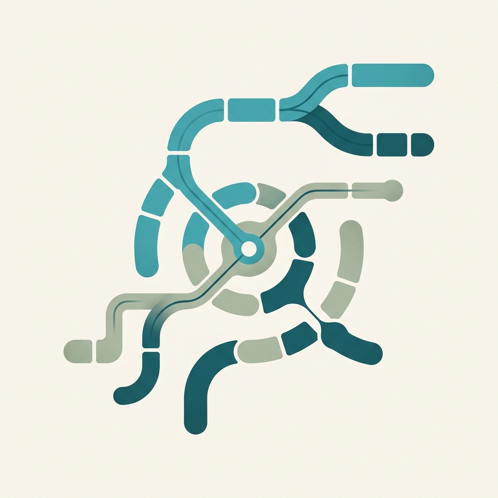Abstract illustration representing adaptive and personalised care