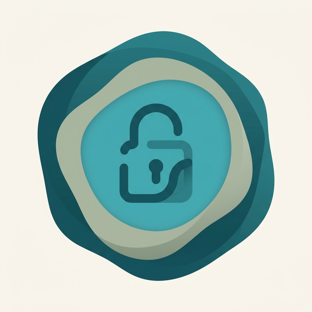 Abstract illustration representing privacy and protection